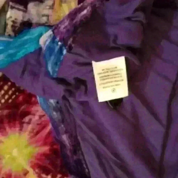 CYNTHIA ROWLEY Womans INFINITY Scarf NYC CITY SCAPE Velour BLUE Jersey 36x20 - Picture 8 of 10